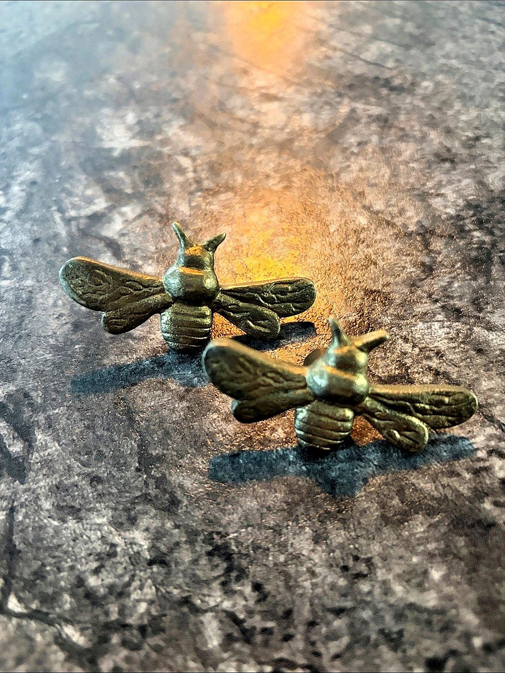 Vintage Michael aram knobs. Brass.